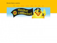 neckar-castorfrei.de Webseite Vorschau