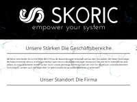 skoric.at Webseite Vorschau