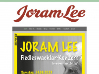 joramlee.de Webseite Vorschau