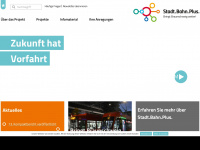 stadt-bahn-plus.de Webseite Vorschau