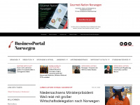 businessportal-norwegen.com Webseite Vorschau