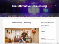 ossilesung.de Webseite Vorschau
