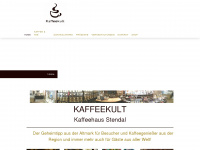 kaffeekult-frank.de Webseite Vorschau