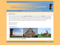 ferienhaus-in-greetsiel.com Webseite Vorschau