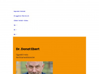 donat-ebert.com Webseite Vorschau