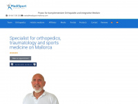 medisport-mallorca.com Webseite Vorschau