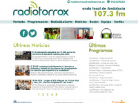 radiotorrox.es Webseite Vorschau