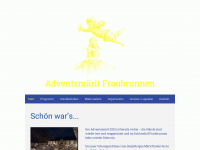 adventsmaerit-fraubrunnen.ch Webseite Vorschau