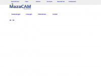 mazacam.de Webseite Vorschau