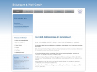 braeutigam-wolf.de Webseite Vorschau