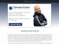 personaltrainer-eckert.de Webseite Vorschau