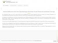 deutschevorsorgedatenbank.com Webseite Vorschau