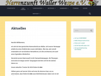 wallerwespe.wordpress.com Webseite Vorschau