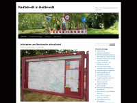 radfahreninheilbronn.wordpress.com Webseite Vorschau