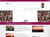reformationsjubilaeum-bund.de Webseite Vorschau