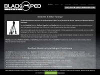 blackped.com Webseite Vorschau