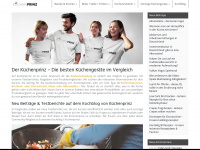 kuechenprinz.com Webseite Vorschau
