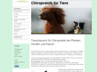 chiropraktik-vet-bogs.de Webseite Vorschau