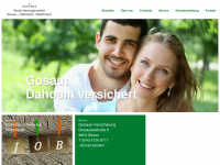 gosauer-versicherung.at Webseite Vorschau