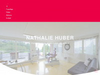 nathalie-huber.ch Webseite Vorschau