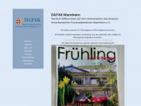 dafak-mannheim.com Webseite Vorschau