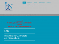 izn-info.de Webseite Vorschau