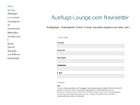ausflugs-lounge.com Webseite Vorschau