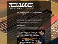 steelhammer-music.com Webseite Vorschau