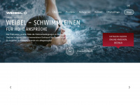 schwimmleinen.ch Webseite Vorschau