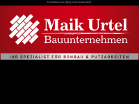 maik-urtel.de Webseite Vorschau
