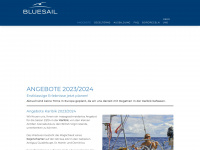 bluesail.ch Webseite Vorschau