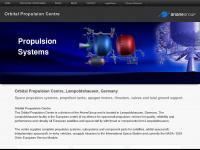 space-propulsion.com Webseite Vorschau