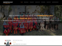 narrentage2017.de Webseite Vorschau