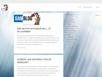 gamblog.de Webseite Vorschau