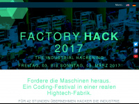factoryhack.com Webseite Vorschau