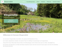 klingenmuehle.ch Webseite Vorschau