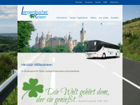 langenbucher-reisen.de Webseite Vorschau