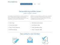 steuerexpress.ch Webseite Vorschau