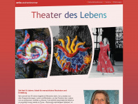 theater-des-lebens.de Webseite Vorschau