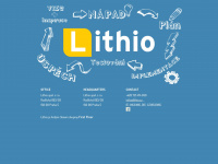 lithio.cz Webseite Vorschau