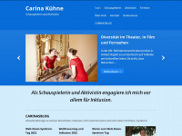 carinakuehne.com Webseite Vorschau