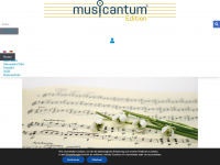 musicantum-edition.de Webseite Vorschau