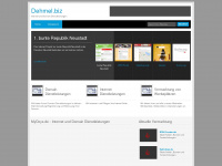 dehmel.biz Webseite Vorschau