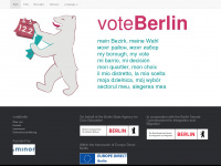 voteberlin.eu Webseite Vorschau
