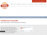 fahrschule-sommer-ahrensburg.de Webseite Vorschau