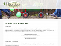 kohlball-rotenburg.de Webseite Vorschau