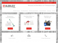 albilex.info Webseite Vorschau