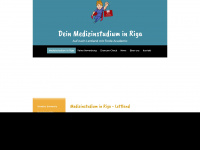 medizinstudium-in-riga.de Webseite Vorschau