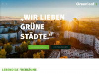 greenleaf.de Webseite Vorschau