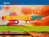 spring-vibes.com Webseite Vorschau